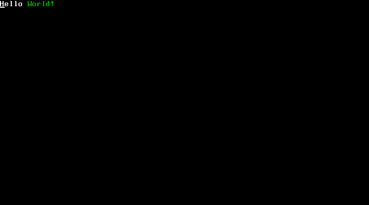 虚拟机运行效果